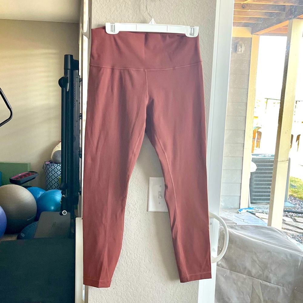 Lululemon dusty rose leggings